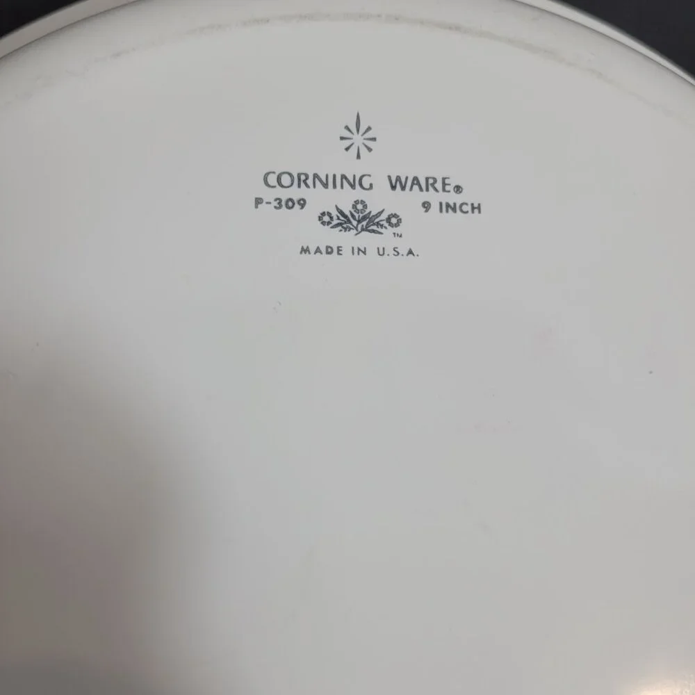 Vintage Corning Ware Blue Cornflower 9